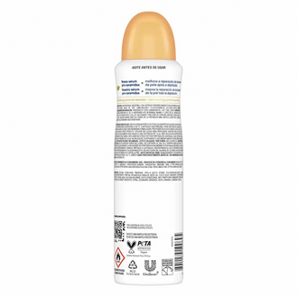 Desodorante Antitranspirante Aerossol Dove Fresh Care Pêssego & Leite de Arroz 72h 150ml