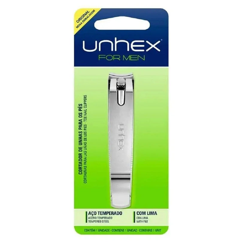 Cortador De Unha Pés Unhex For Men - Drogaria Poupa Centro