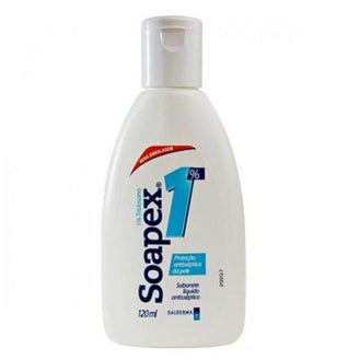Sabonete Soapex 1% Líquido - 120ml - Drogaria Poupa Centro