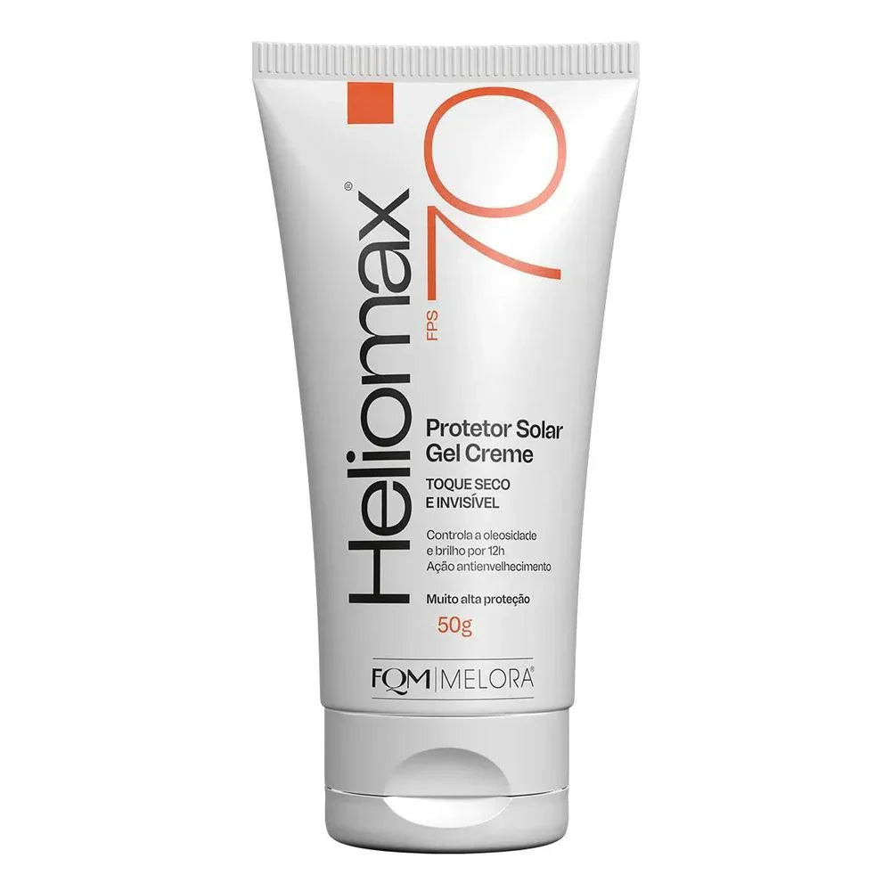 Protetor Solar Facial Gel Creme Heliomax Fps70 50g