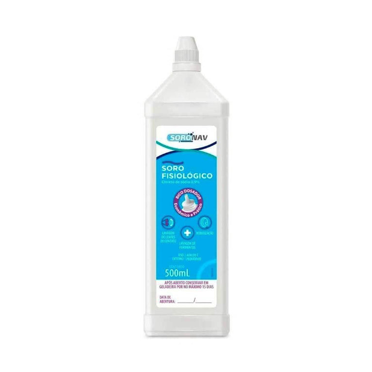 Soro Fisiológico Soronav - 500Ml - Drogaria Poupa Centro