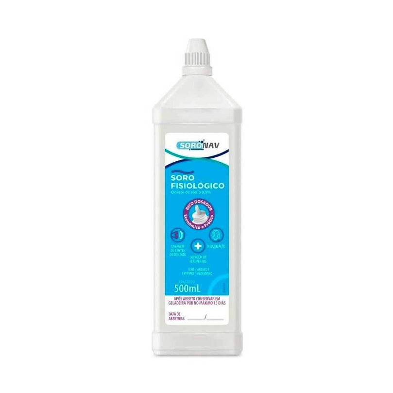 Soro Fisiológico Soronav - 500Ml - Drogaria Poupa Centro