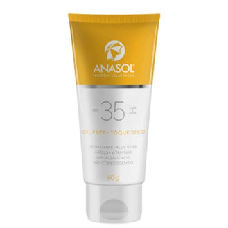 Bronzeador Anasol Fps35 Bloq Facial 60g - Drogaria Poupa Centro