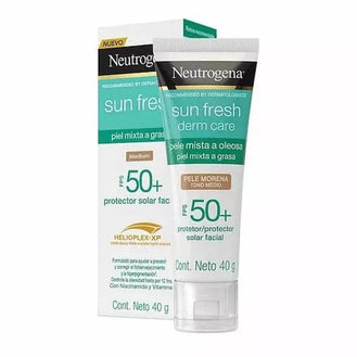 Neutrog Sunfresh Fac Oil Fps 70 Pele Negra 40G - Drogaria Poupa Centro