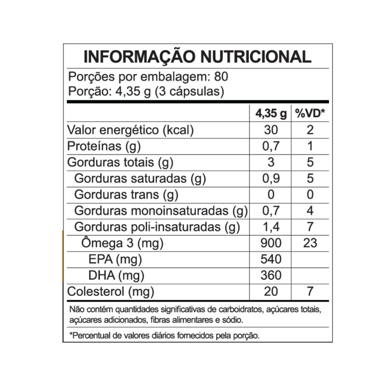Ômega 3 Nature Daily 1000mg Papa Francisco 240 Cápsulas