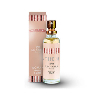 Perfume Athena Amakha Paris 15ml - Fragrância Floral Ambarado