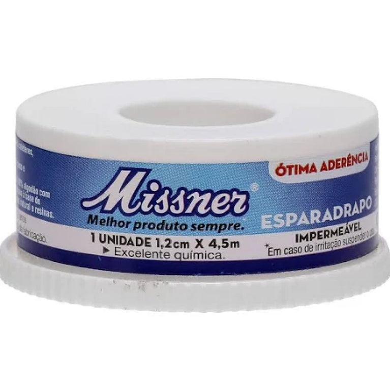 Esparadrapo Missner Impermeáve 1,2X4,5M
