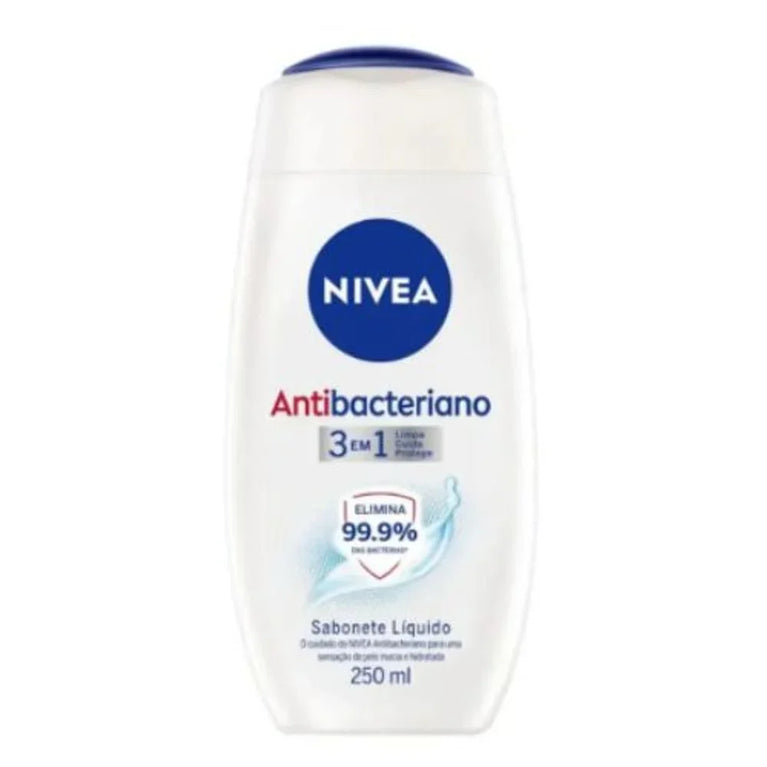Sabonete Líquido  NIVEA Antibacteriano 3 em 1 - 250ml