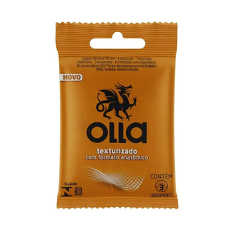 Preservativo Olla Stimulos Texturizado C/3