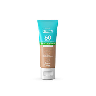 Protetor Solar Facial FPS 60 com Cor 4.0 Sunless 40g