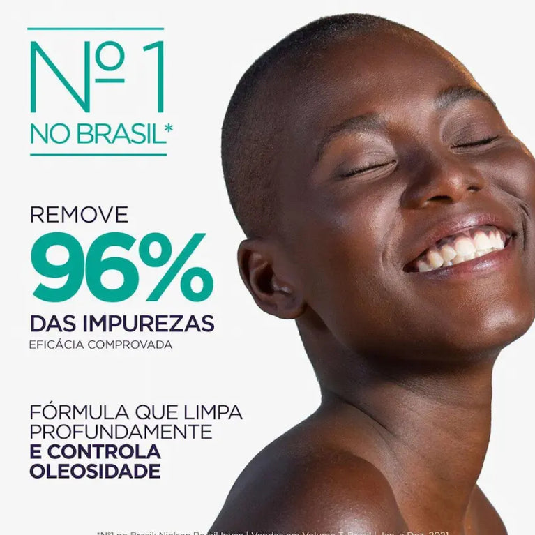 Água Micelar L'Oréal Paris Efeito Matte Solução de Limpeza Facial 200ml
