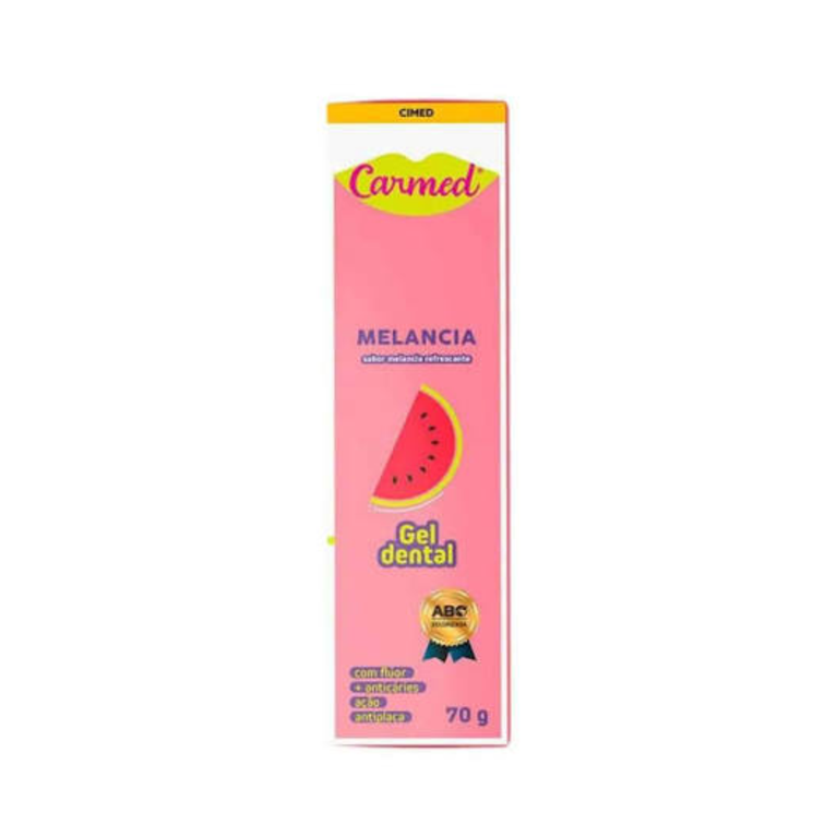 Gel Dental Carmed Melancia com Flúor 70g