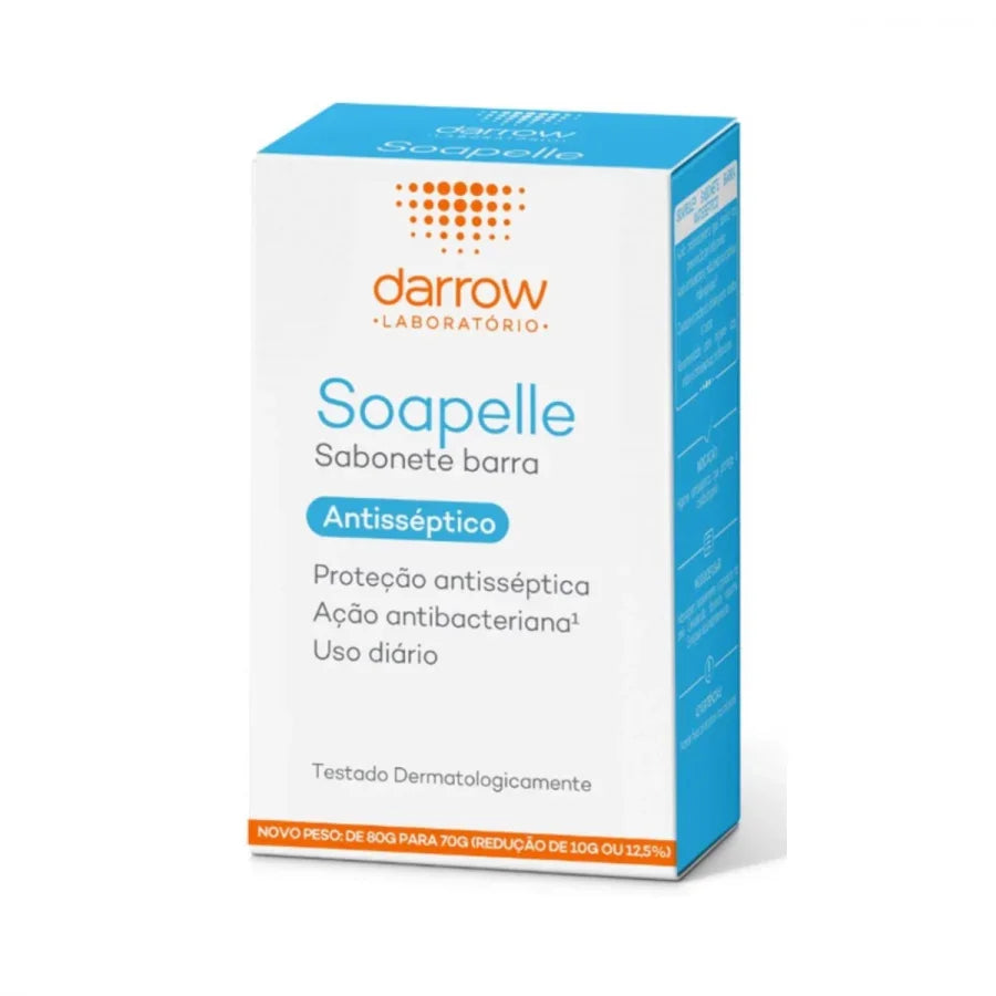 Sabonete em Barra Antisséptico Soapelle 70g Darrow