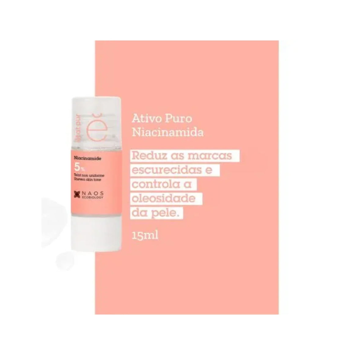 Etat Pur Pure Actives Sérum Facial Clareador Manchas 5% 15ml - Drogaria Poupa Centro