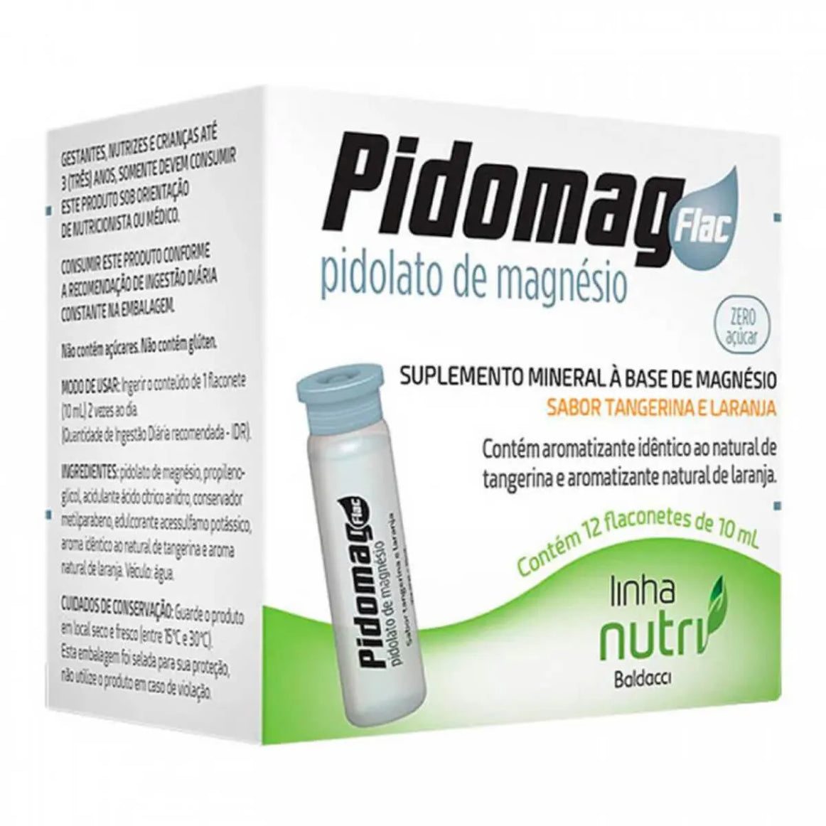 Pidomag Flac Solucão Oral Com 12 Flaconetes De 10ml