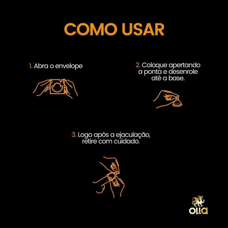 Preservativo Olla Stimulos Texturizado C/3