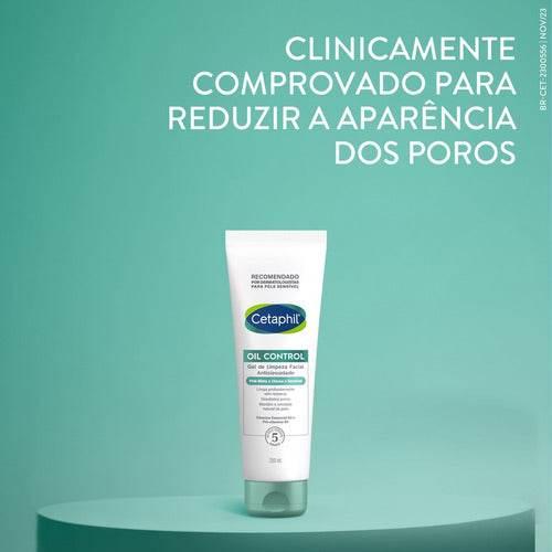 Gel De Limpeza Facial Antioleosidade Oil Control 250ml Cetaphil - Drogaria Poupa Centro