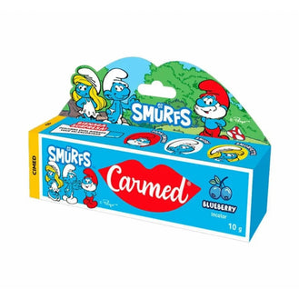 Hidratante Labial Carmed Os Smurfs Blueberry Incolor 10g