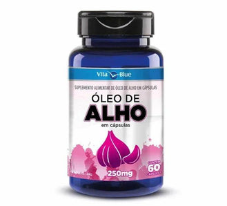 Oleo De Alho 250Mg 60'S Vita Blue - Drogaria Poupa Centro