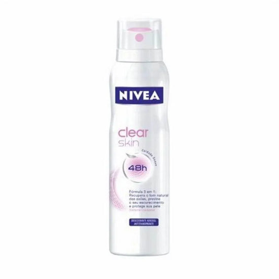 Desodorante Nivea Aerosol Clear Skin 150ml - Drogaria Poupa Centro