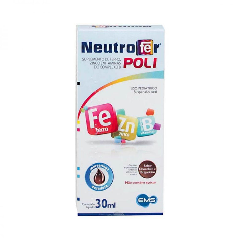 Suplemento Alimentar Neutrofer Poli - 30Ml - Drogaria Poupa Centro