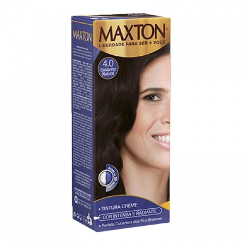 Tinta Maxton Nº4.0 Castanho Natural - 60G - Drogaria Poupa Centro