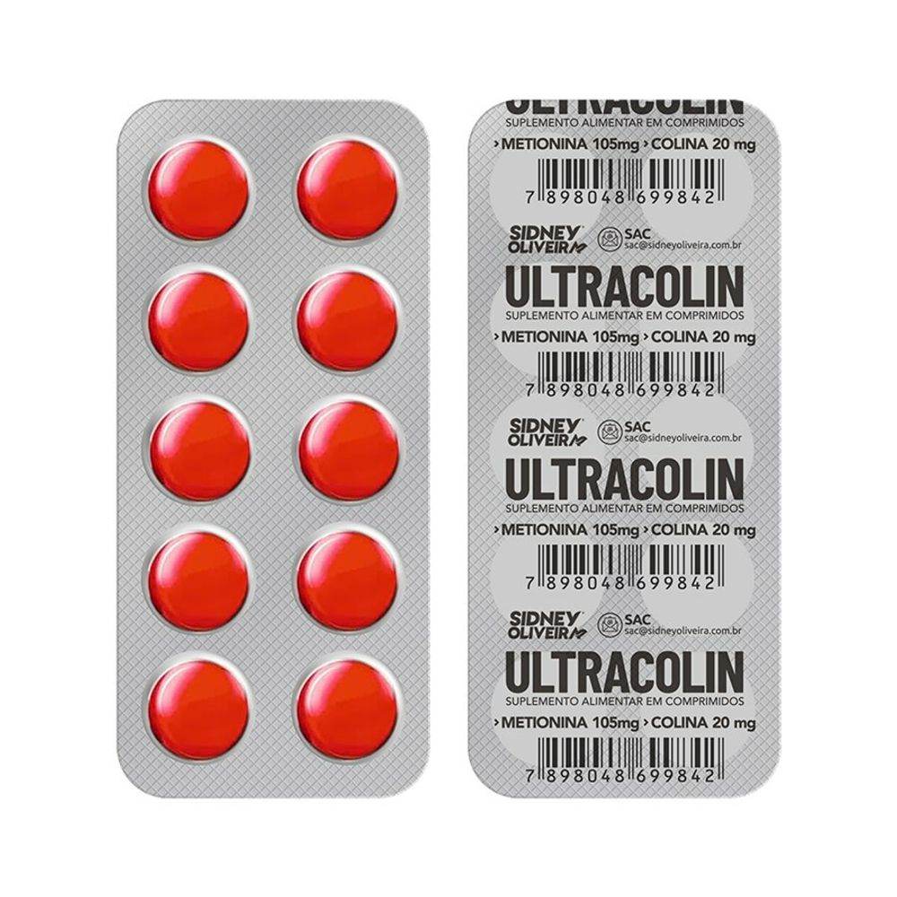 Ultracolin - 10 Comprimidos Sidney Oliveira - Drogaria Poupa Centro