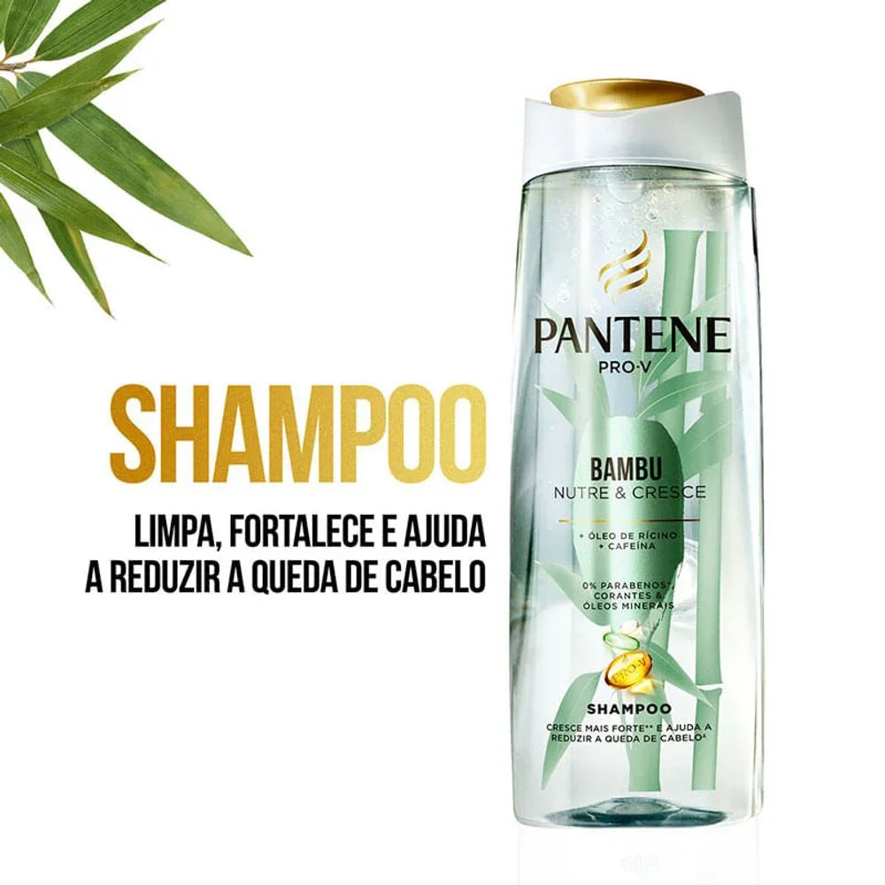 Kit Pantene Bambu Shampoo 400ml + Condicionador 175ml