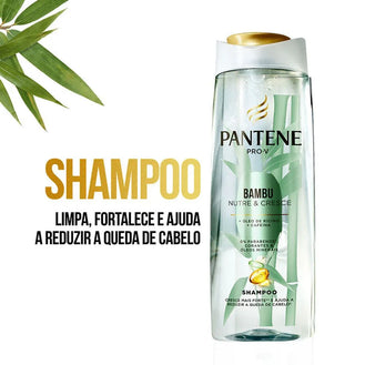 Kit Pantene Bambu Shampoo 400ml + Condicionador 175ml
