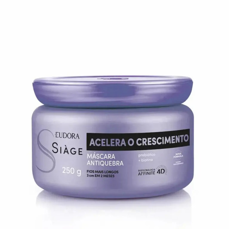 Eudora Siage Mascara Capilar Acelera Crescimento 250G