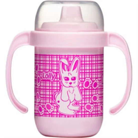 Copo Antivaz.C/Alca Zoo 250Ml Rosa Lolly (7104-00-F) - Drogaria Poupa Centro