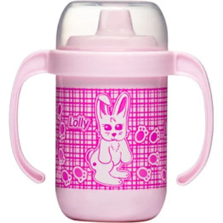 Copo Antivaz.C/Alca Zoo 250Ml Rosa Lolly (7104-00-F) - Drogaria Poupa Centro