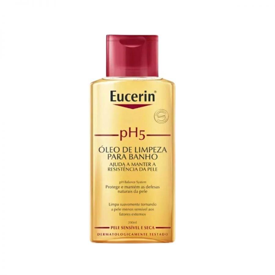 Óleo De Banho Eucerin Ph5 Frasco 200ml - Drogaria Poupa Centro