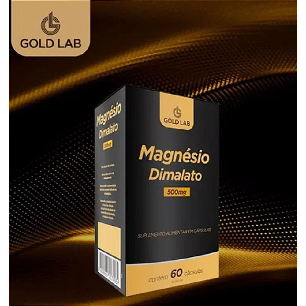 Magnesio Dimalato 500Mg C/60 Caps Gold Lab