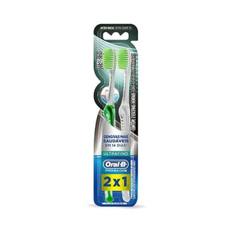 Escova Dental Oral-B Pró Saúde Ultrafino - 2 Unidades - Drogaria Poupa Centro