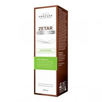 Shampoo Anticaspa Profuse Zetar Diário 200mL - Drogaria Poupa Centro