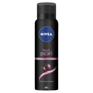 Desodorante Nivea Aerosol BlackePearl 150ml - Drogaria Poupa Centro