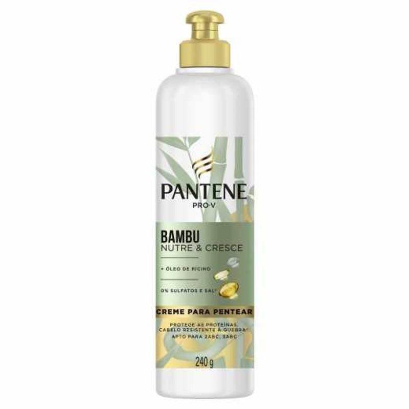 Cr Pent Pantene 240G Bambu Nutre E Cresce - Drogaria Poupa Centro