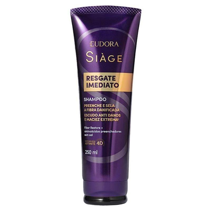 Shampoo Eudora Siage Resgate Imediato 250Ml - Drogaria Poupa Centro