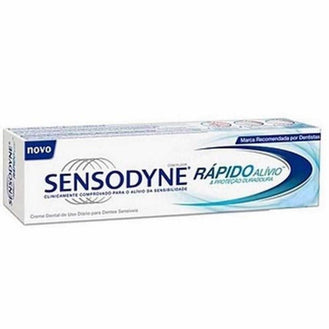 Sensodyne Creme Dental 50g Rápido Alívio - Drogaria Poupa Centro