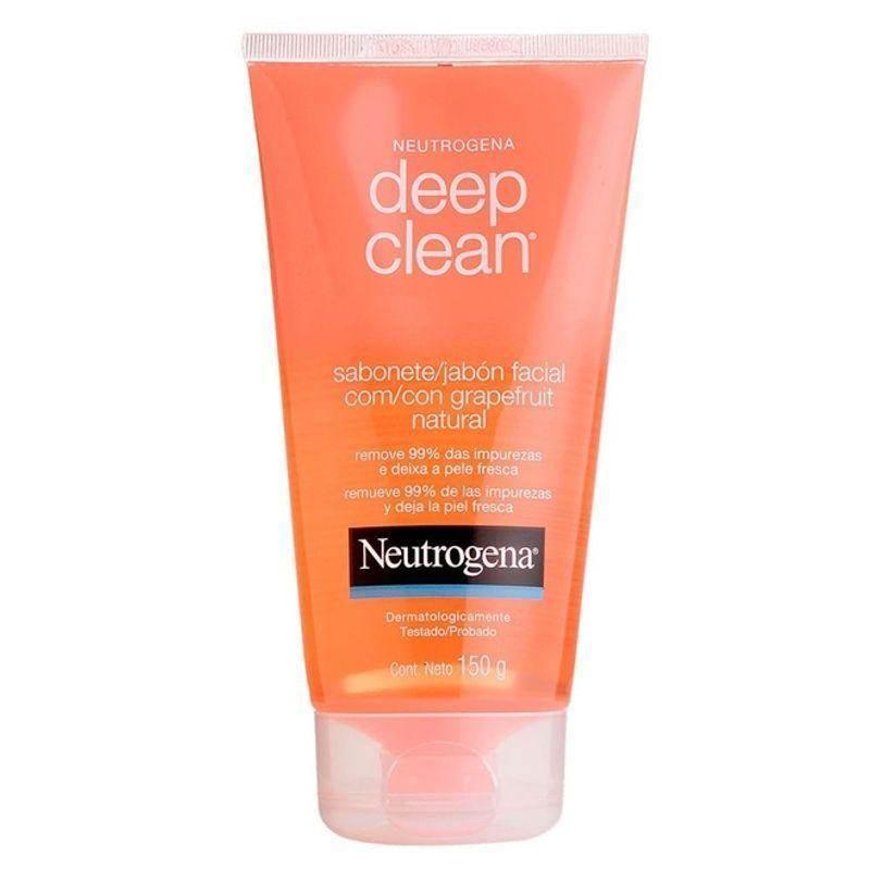 Sabonete Facial Neutrogena Deep Clean - 150g - Drogaria Poupa Centro