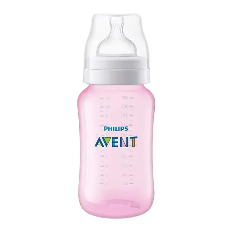 Mamadeira Avent 330ml Anticólica 3.0 Rosa