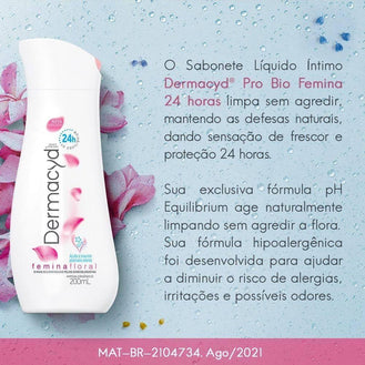 Sabonete Íntimo Dermacyd Pro-Bio Femina 200ml