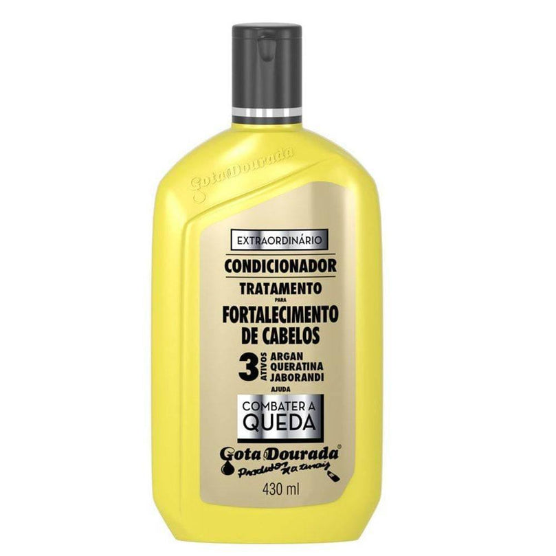 Condicionador Gota Dourada 430ml Fortalecimento Combate Queda - Drogaria Poupa Centro