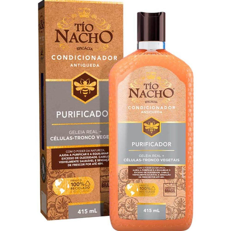 Condicionador Tío Nacho Antiqueda Purificador 415ml - Drogaria Poupa Centro