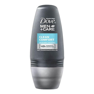 DESODORANTE DOVE MEN+CARE ROLL ON CLEAN COMFORT 50ML - Drogaria Poupa Centro