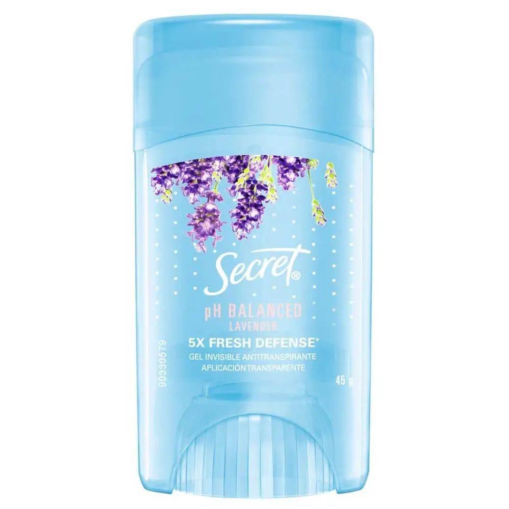 Desodorante Secret Gel Lavender 45g - Drogaria Poupa Centro