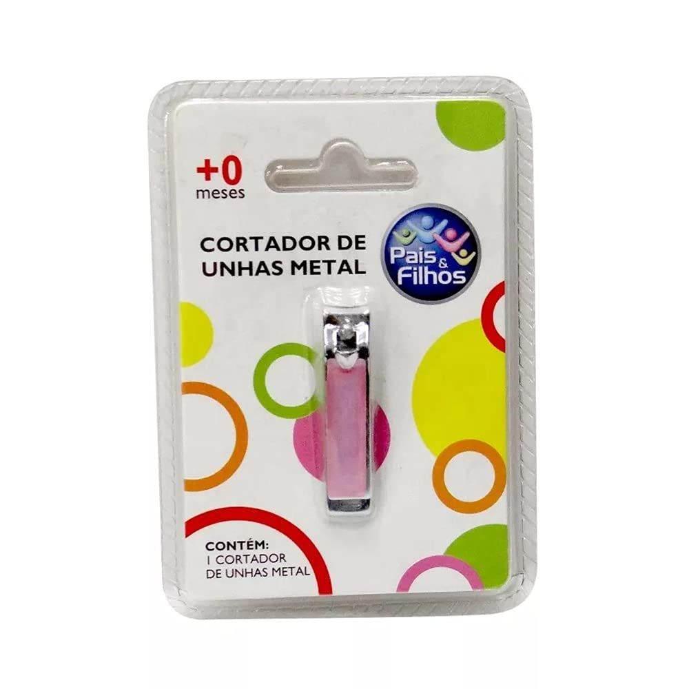 Cortador Unha Rosa Metal - Drogaria Poupa Centro