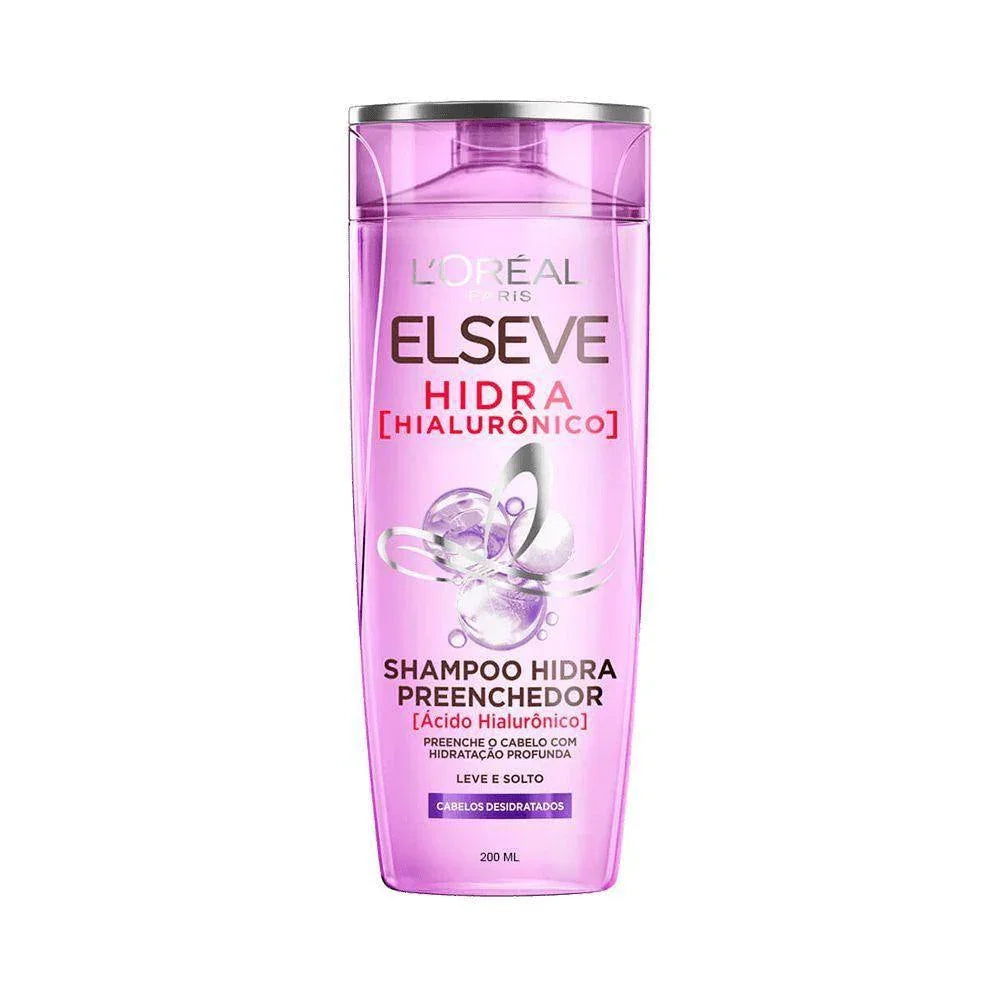 Shampoo Elseve Hidra Hialu 200ml - L'Oréal - Drogaria Poupa Centro