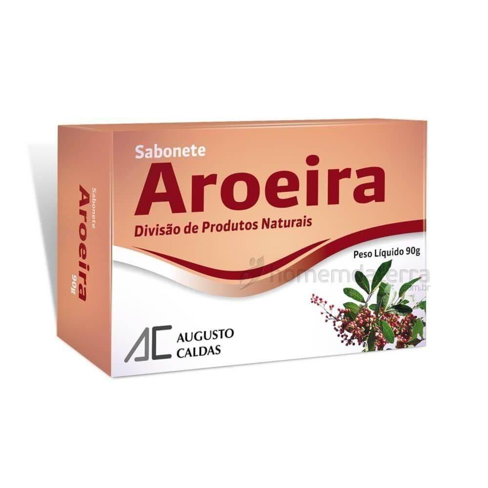Sabonete Aroeira Augusto Caldas - 90G - Drogaria Poupa Centro